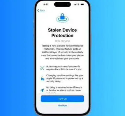 佛罗镇苹果授权维修店分享被盗设备保护功能开启方法