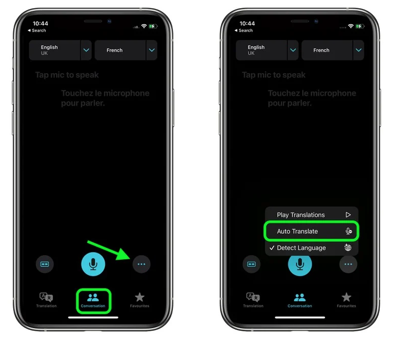 佛罗镇苹果手机维修分享iOS 15 “翻译” App 新改进 