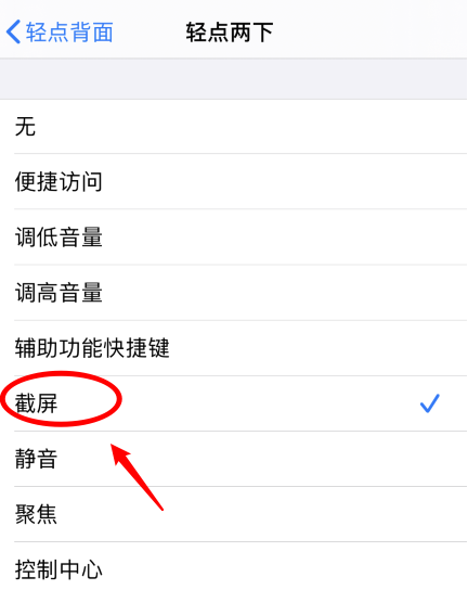 佛罗镇苹果手机维修分享iPhone12如何启用双击截屏 